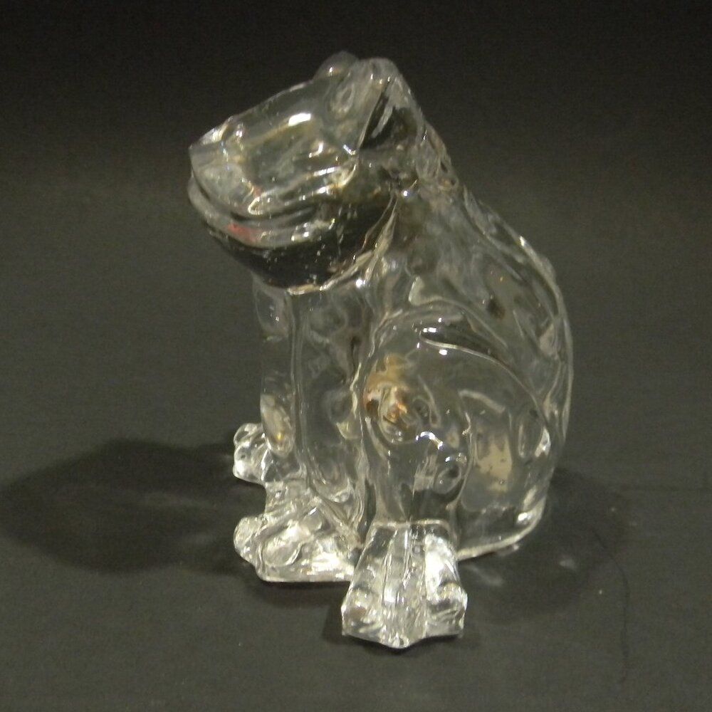 Vintage Glass Frog Paperweight Office Home Decor Excellent Condition - Picture 2 of 5